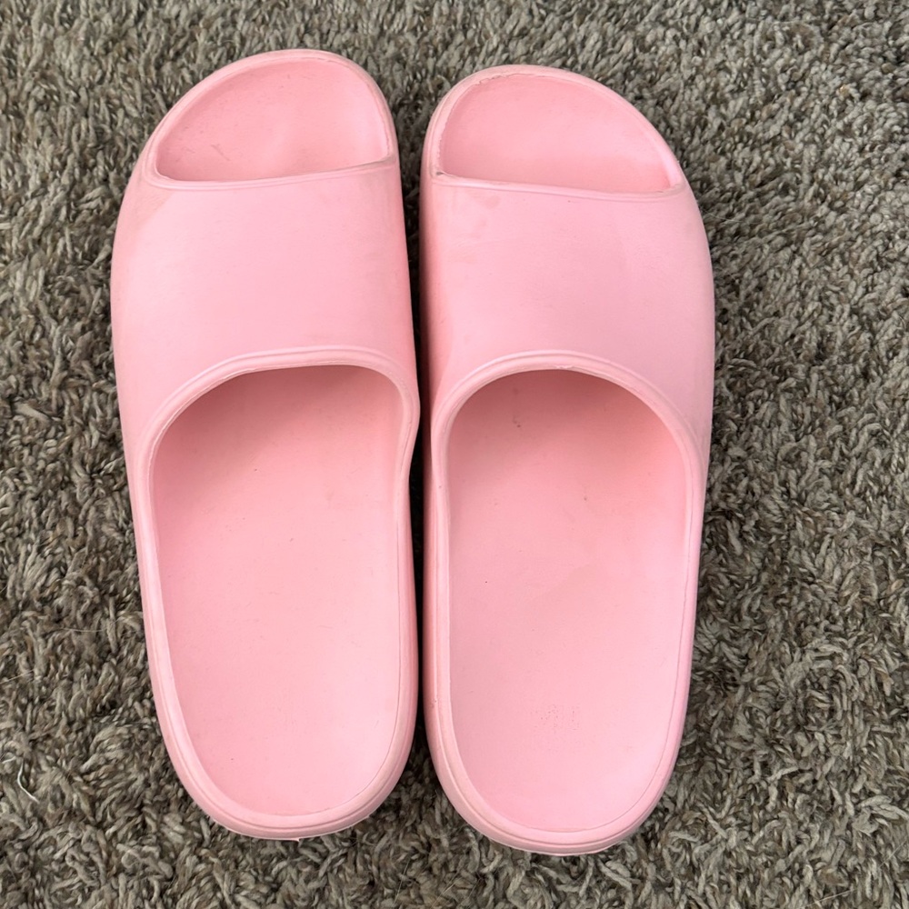 Pink Slide Sandals
